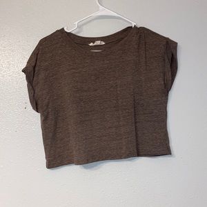 Forever 21, small brown crop top